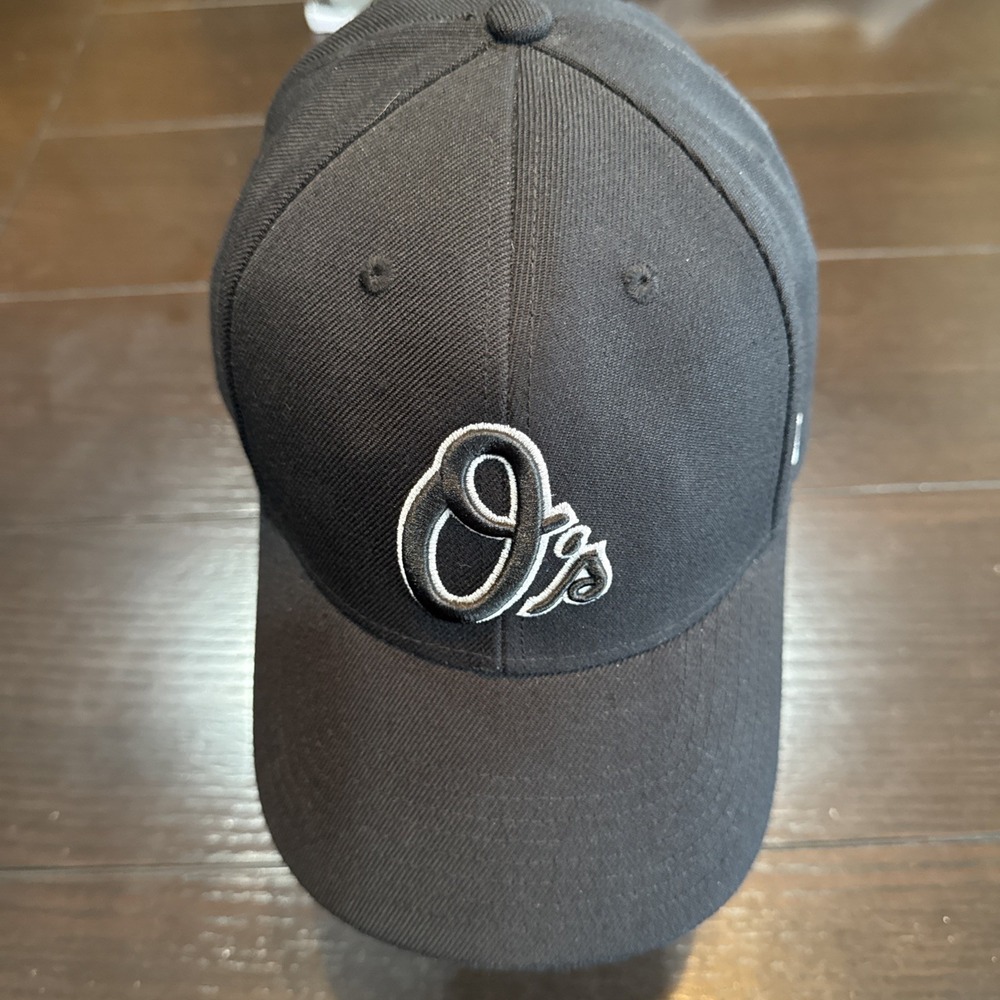 47 Baltimore Orioles MLB Hat Cap Black White SnapBack